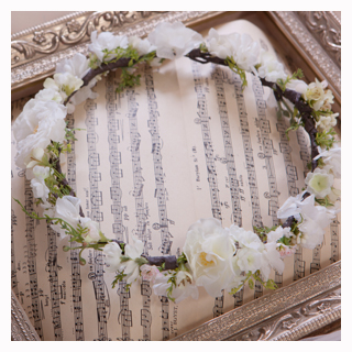 花冠　White & Green